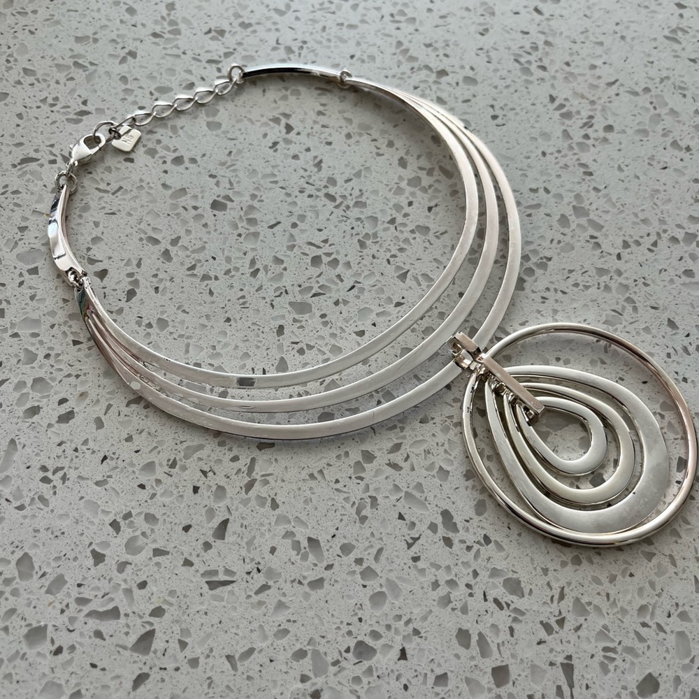 Newbridge silverware necklace
